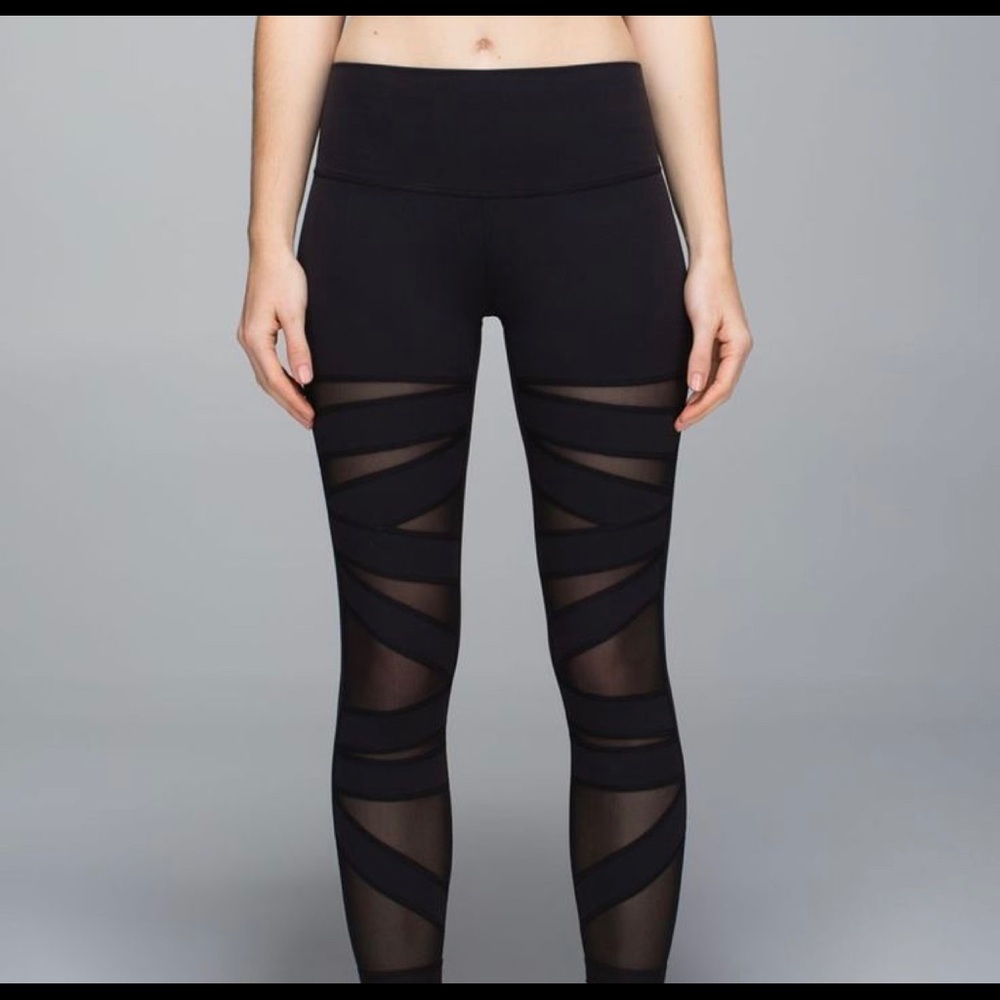 LULULEMON MESH LEGGINGS